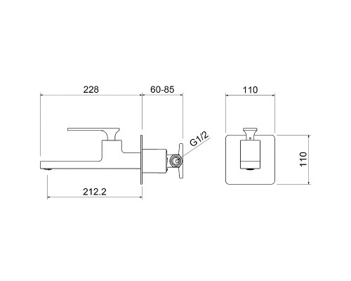 Смеситель для раковины Timo Torne 4372/17SM Золото матовое