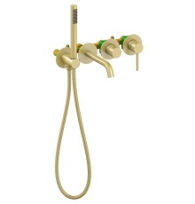 Смеситель для ванны Timo Saona 2314/17YSM Золото матовое