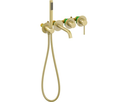 Смеситель для ванны Timo Saona 2314/17YSM Золото матовое