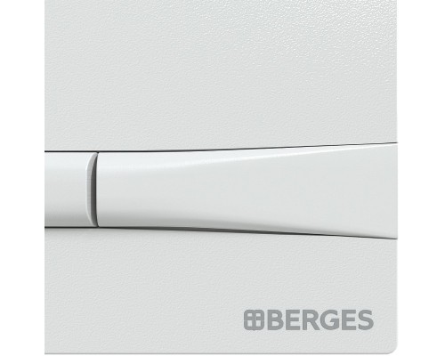 Клавиша смыва Berges Novum F4 Soft Touch Белая