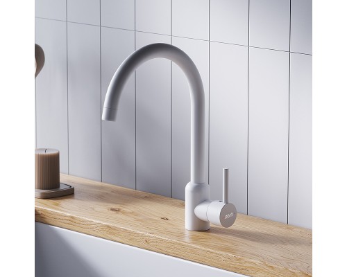 Смеситель для кухни Dorff Logic D3007033 Белый