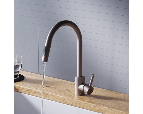 Смеситель для кухни Dorff Logic D3007511 Сатин