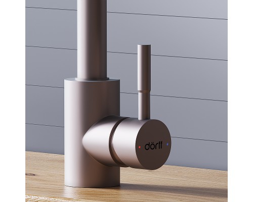 Смеситель для кухни Dorff Logic D3007511 Сатин