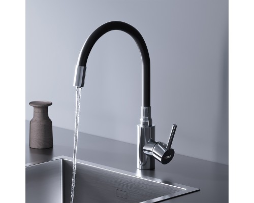 Смеситель для кухни Dorff Logic D3007622 Хром Черный