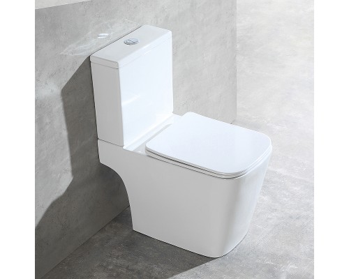 Унитаз компакт Vincea Hope VT2B-201 без бачка и сиденьем Микролифт