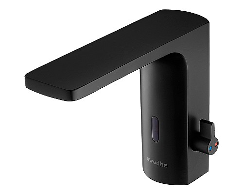 Смеситель для раковины Swedbe Europe 6000B Черный матовый