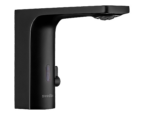 Смеситель для раковины Swedbe Europe 6000B Черный матовый