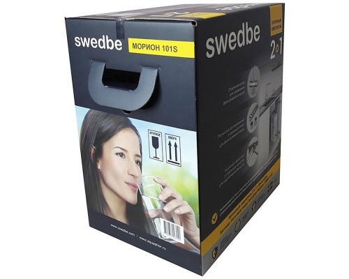 Смеситель для кухни Swedbe Selene Plus с фильтром Нержавеющая сталь