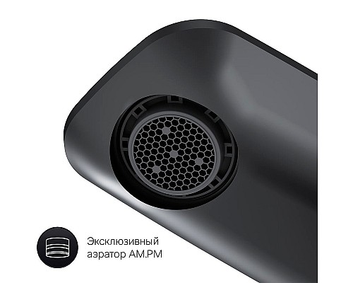 Смеситель для раковины AM.PM Inspire V2.0 F50A02322 Черный матовый Смеситель для раковины AM.PM Inspire V2.0 F50A02322 Черный матовый