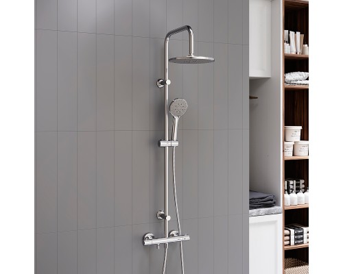 Душевая система Dorff Futura D0710500 с термостатом Хром