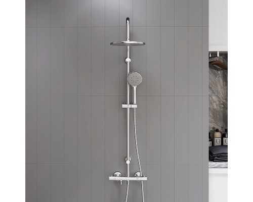 Душевая система Dorff Futura D0710500 с термостатом Хром