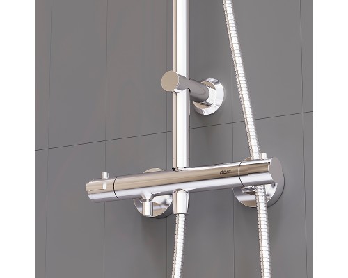 Душевая система Dorff Futura D0710500 с термостатом Хром