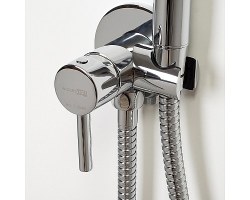Гигиенический душ со смесителем WasserKRAFT A70138 Хром