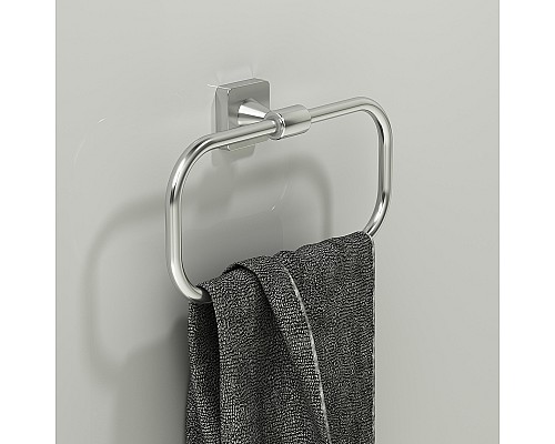 Кольцо для полотенец WasserKRAFT Rhin K-8760 Хром