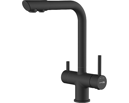 Смеситель для кухни WasserKRAFT A8367 Черный матовый
