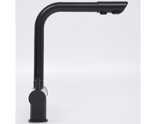 Смеситель для кухни WasserKRAFT A8367 Черный матовый