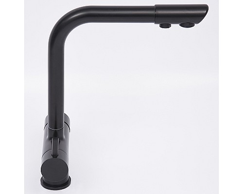 Смеситель для кухни WasserKRAFT A8367 Черный матовый