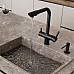Смеситель для кухни WasserKRAFT A8367 Черный матовый