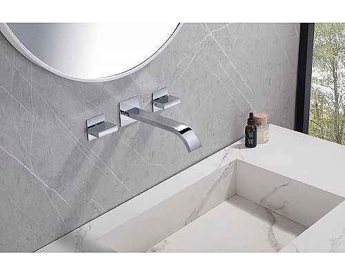 Смеситель для раковины Abber Wasserfall AF8612 Хром