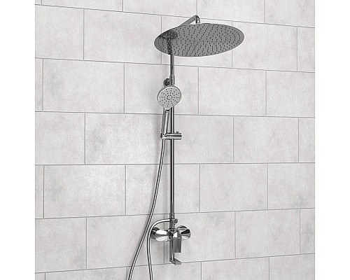 Душевая система WasserKRAFT A166.117.127.087.CH Хром