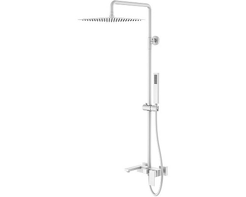 Душевая система Boheme Qubic 478-MW Белая матовая