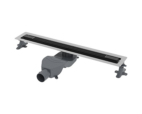 Душевой лоток Boheme B&T Infinity 80 981-80-B с Черной решеткой Душевой лоток Boheme B&T Infinity 80 981-80-B с Черной решеткой