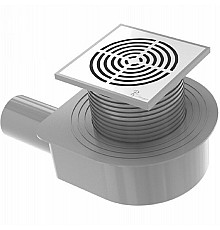 Душевой трап Boheme Smart Design 984-15-CR с решеткой Хром