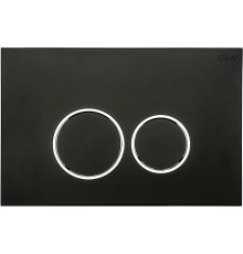 Клавиша смыва Black&White Universe Matt Black, арт