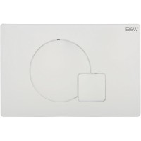 Клавиша смыва Black&White Universe WPI-09521 09521 Glossy Ivory