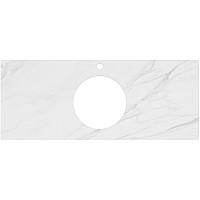 Столешница под раковину Kerama Marazzi Plaza Classic Neo Монте тиберио 120 PL5.SG507120R\120 Белый мрамор