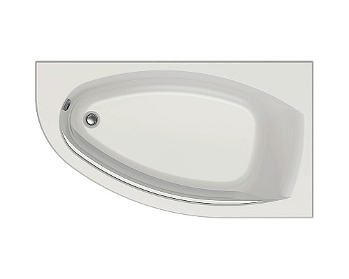 Акриловая ванна STWORKI Ноттвиль 160x90 R без гидромассажа