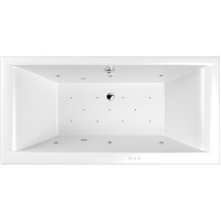 Акриловая ванна Whitecross Savia Duo 170x80 с гидромассажем