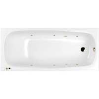 Акриловая ванна Whitecross Layla 180x80 с гидромассажем