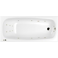 Акриловая ванна Whitecross Layla 180x80 с гидромассажем