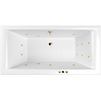 Акриловая ванна Whitecross Savia Duo 170x80 с гидромассажем