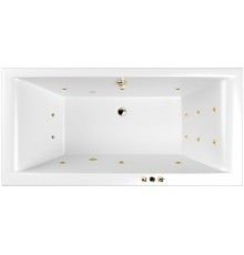 Акриловая ванна Whitecross Savia Duo 170x80 с гидромассажем