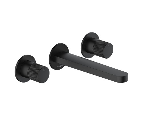 Смеситель для раковины WasserKRAFT Fulda 5245 Черный матовый