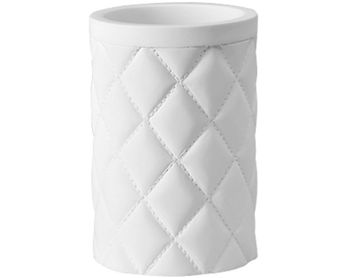 Стакан для зубных щеток WasserKRAFT Havel K-7428 Белый