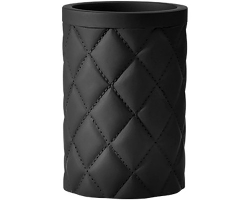 Стакан для зубных щеток WasserKRAFT Never K-1828 Черный