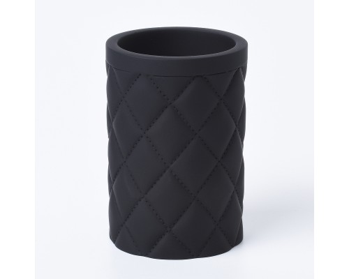 Стакан для зубных щеток WasserKRAFT Never K-1828 Черный