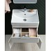 Тумба под раковину Aquanet Ирис new 60 310148 подвесная Белая глянцевая