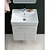 Тумба под раковину Aquanet Ирис new 60 310148 подвесная Белая глянцевая