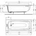 Акриловая ванна Ideal Standard I.Life 170x75 без гидромассажа