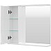 Зеркало со шкафом Volna Lake 80 L zsLAKE80.L-01 с подсветкой Белое