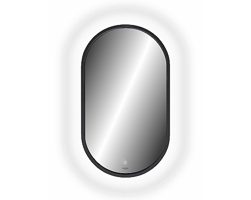 Зеркало Reflection Arabica 450х800 RF5020AR с подсветкой Черное с сенсорным выключателем и диммером