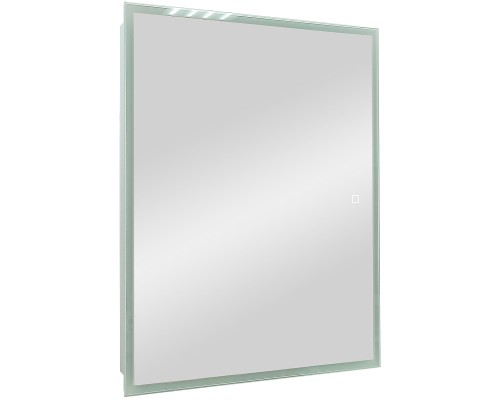 Зеркальный шкаф Reflection Cube 500х800 RF2218CB с подсветкой Белый матовый