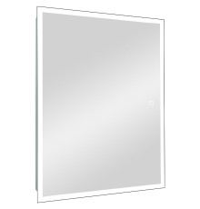 Зеркальный шкаф Reflection Cube 500х800 RF2218CB с подсветкой Белый матовый