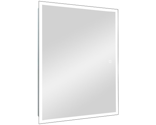 Зеркальный шкаф Reflection Cube 500х800 RF2218CB с подсветкой Белый матовый