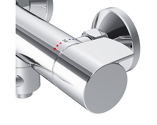 Смеситель для ванны AM.PM X-Joy F85A50000 с термостатом Хром