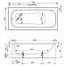 Стальная ванна Bette Form 175x75 2949-000 AD PLUS с шумоизоляцией и антигрязевым покрытием